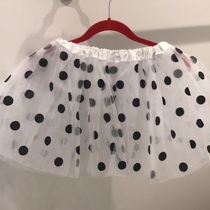Adult polka Dot Tutu Skirt
